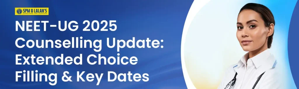 NEET-UG 2025 Counselling Update: Extended Choice Filling & Key Dates