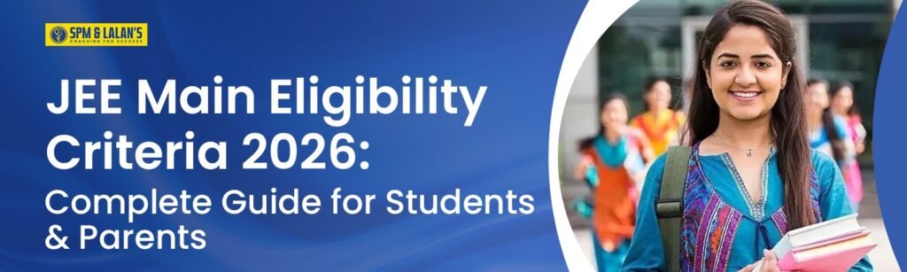 JEE Main Eligibility Criteria 2026: Complete Guide for Students & Parents