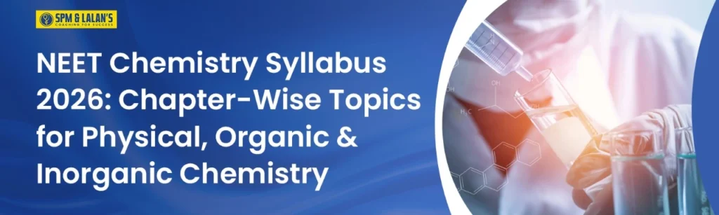 JEE MAIN Chemistry syllabus. SPM & LALAN's Coaching
