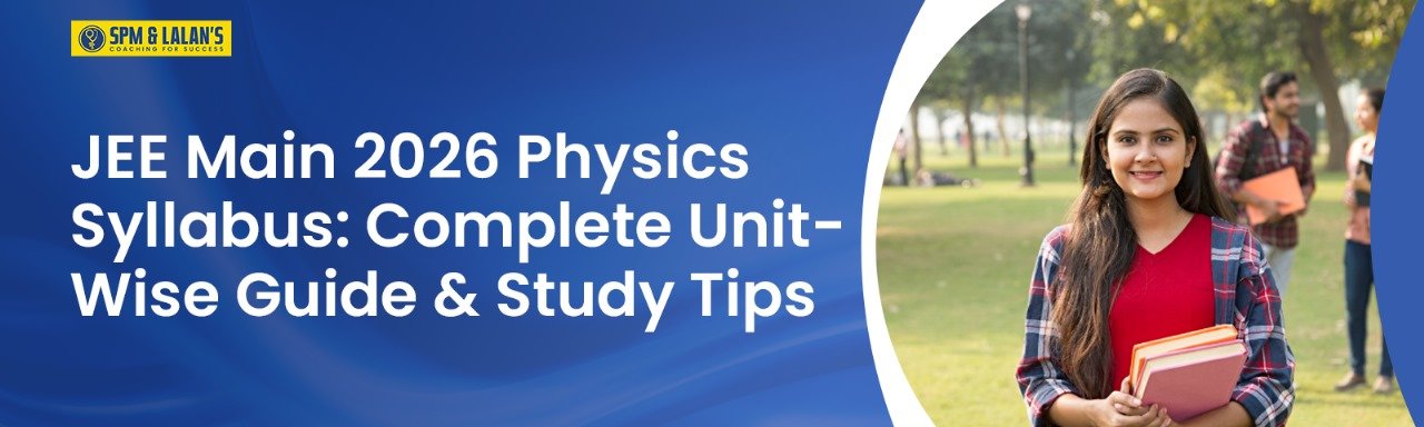 JEE Main 2026 Physics Syllabus: Complete Unit-Wise Guide & Study Tips