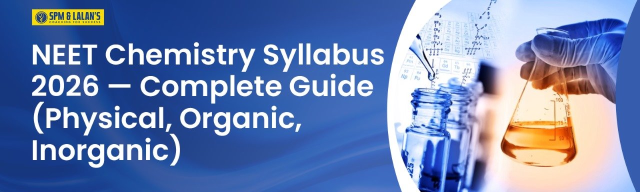 NEET Chemistry Syllabus 2026: Chapter-Wise Topics for Physical, Organic & Inorganic Chemistry
