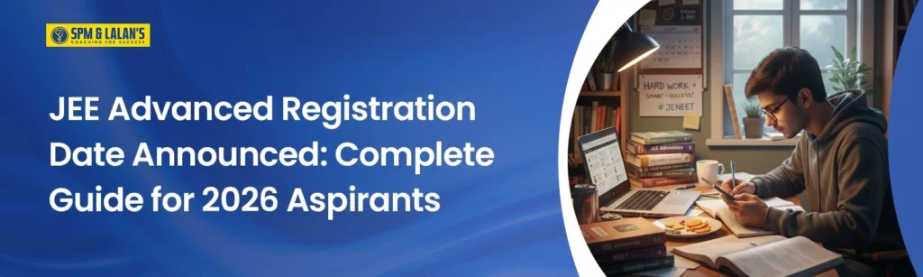 JEE Advanced registration date.