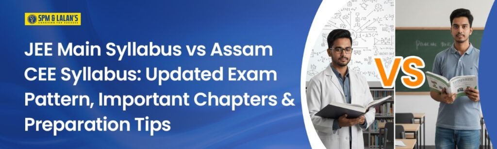 JEE Main Syllabus vs the Assam CEE Syllabus