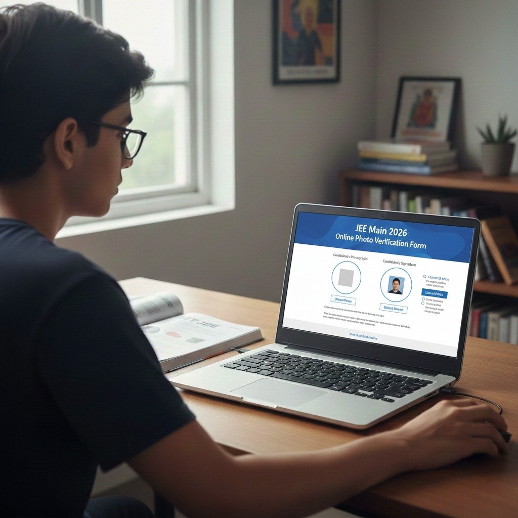 JEE Main 2026 photo verification