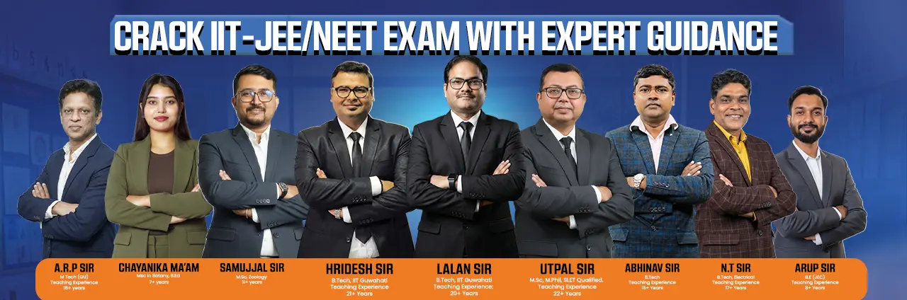 Top JEE and NEET coaching faculty and expert teachers in Guwahati for medical and engineering entrance preparation