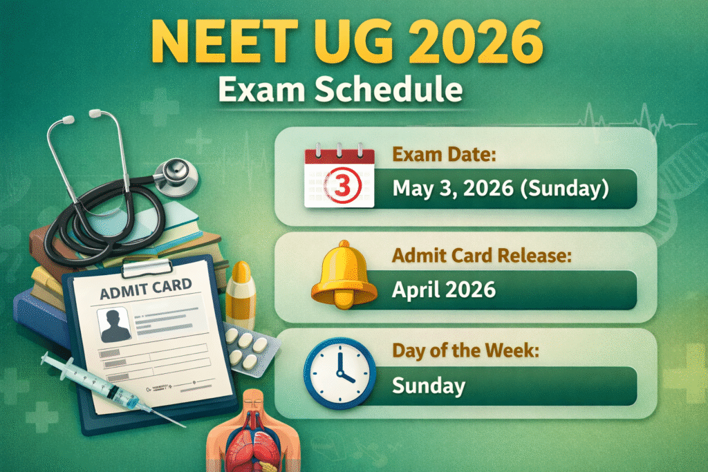Exam Calendar 2026