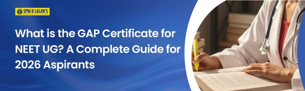 GAP Certificate for NEET UG