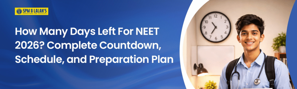 How Many Days Left for NEET 2026