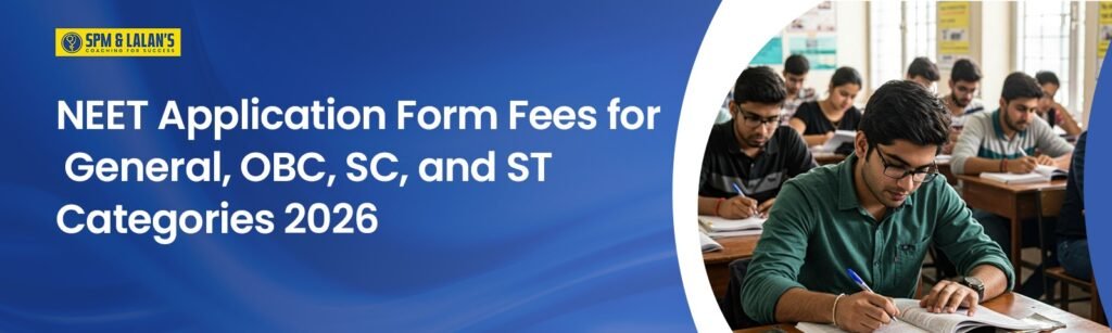 NEET application form fees
