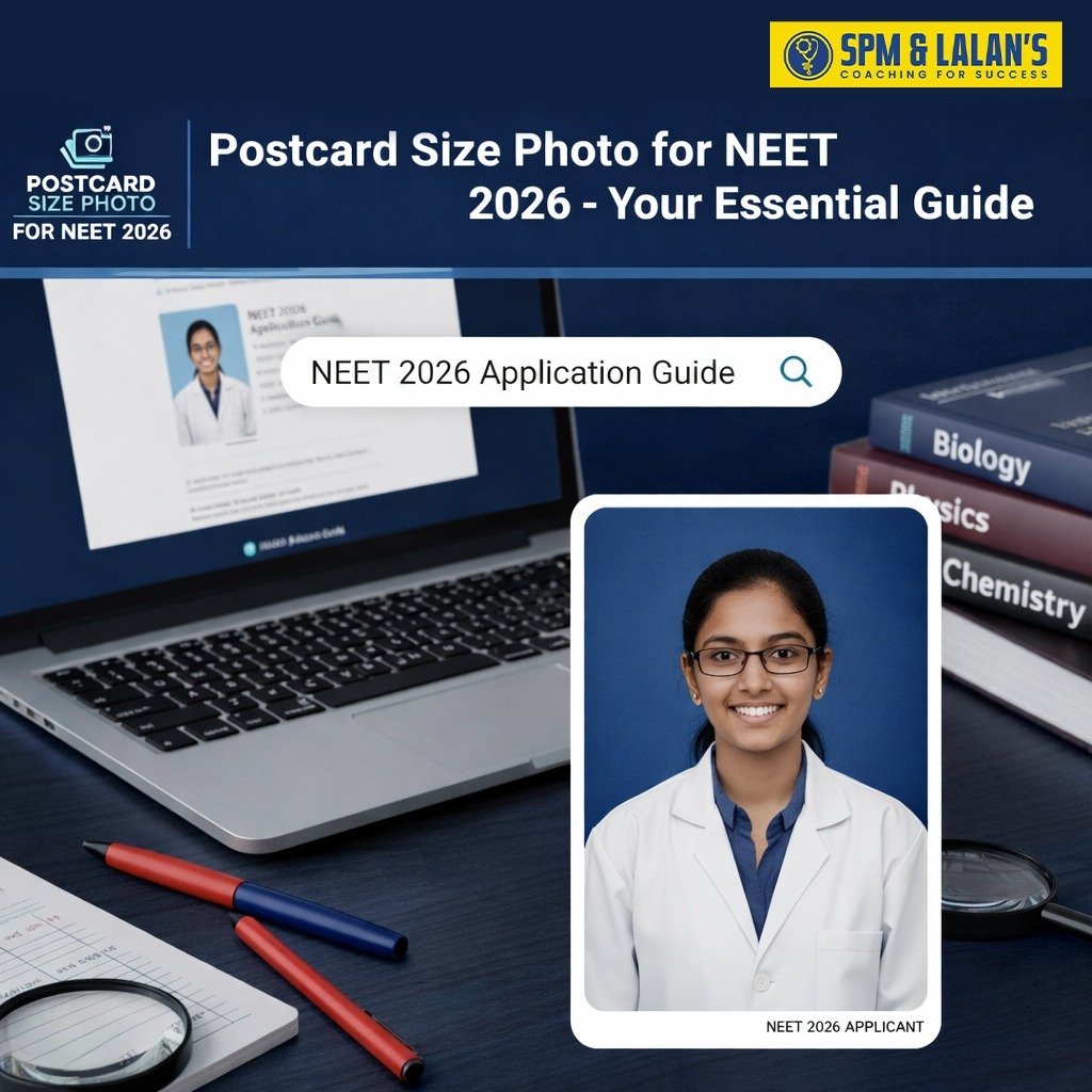 postcard size photo for neet 2026