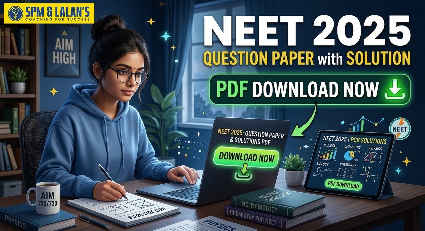 Neet Sample Questions NEET 2025 Question Paper with Solutions PDF : Download here