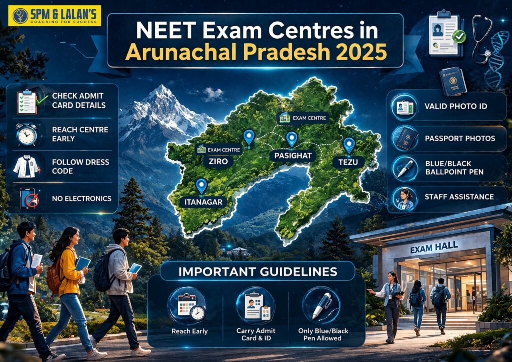 neet exam centres in arunachal pradesh 2026

