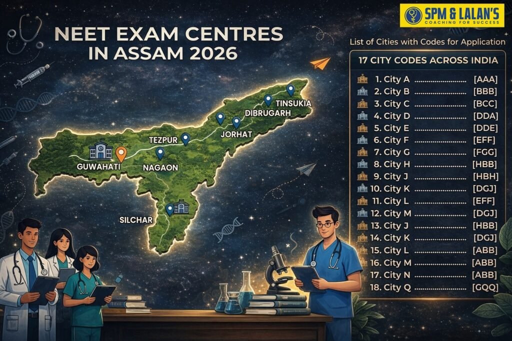 neet exam centres in assam 2026

