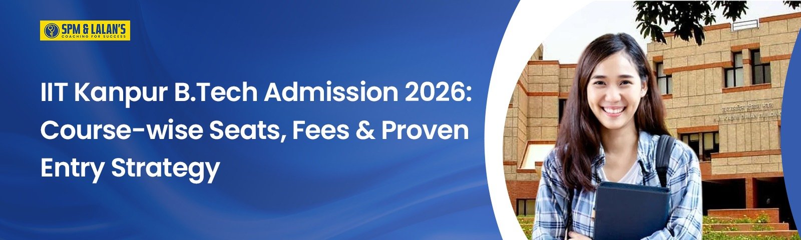 IIT Kanpur B.Tech Admission 2026: Course-wise Seats, Fees & Proven Entry Strategy