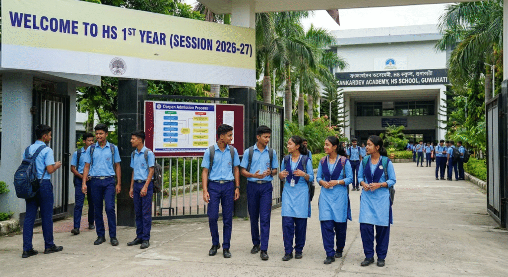 Assam HS 1st Year Admission 
