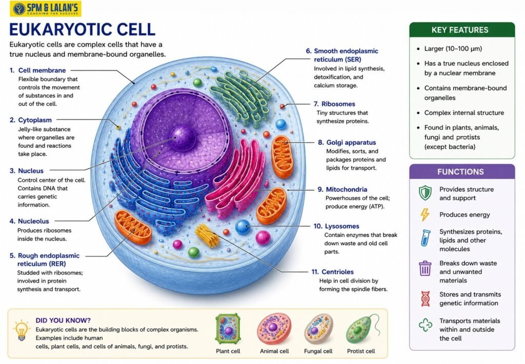 Cell Structure and Function for NEET 

