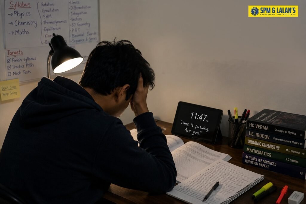 JEE coaching for late starters 

