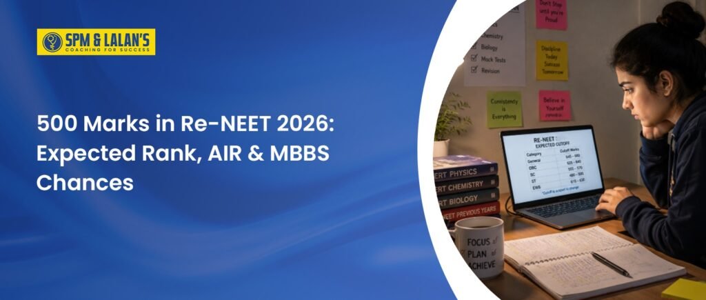 500 Marks in Re-NEET