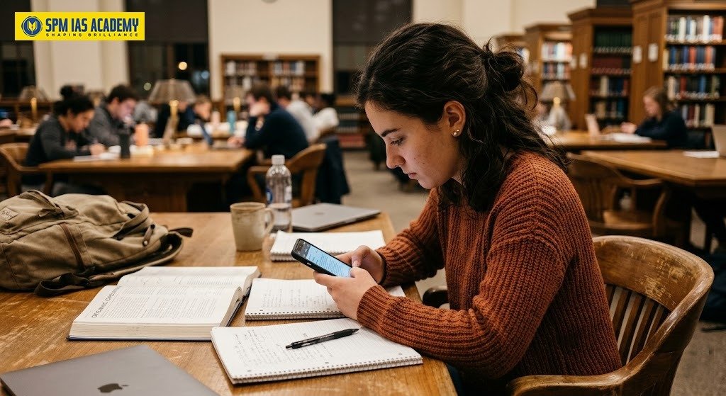 Mobile Addiction and Competitive Exam Preparation