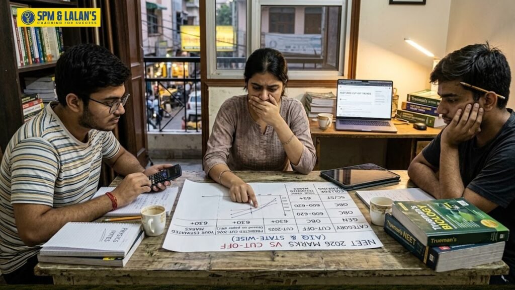NEET Marks vs Cutoff 

