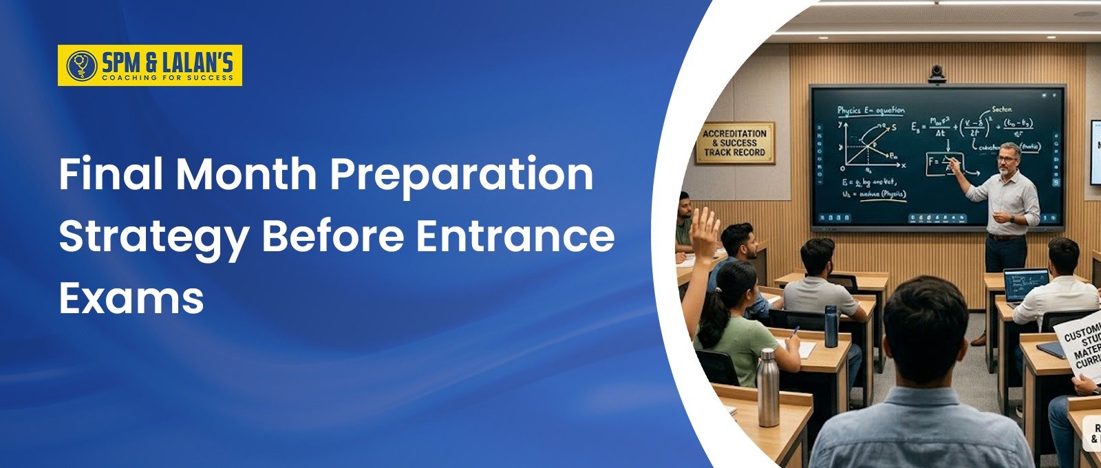 Final Month Preparation Strategy Before Entrance Exams: Last Month Revision Plan