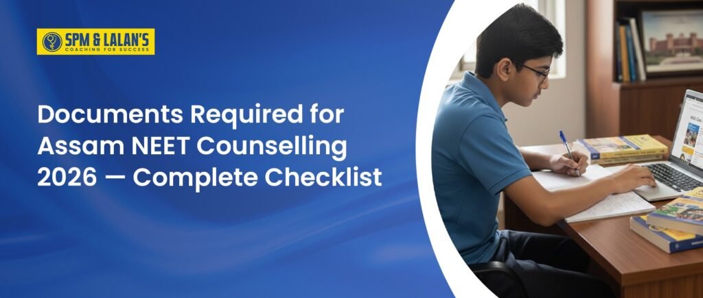 Documents Required for Assam NEET Counselling