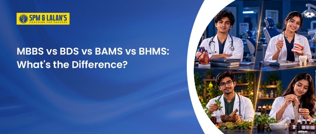 MBBS vs BDS vs BAMS vs BHMS