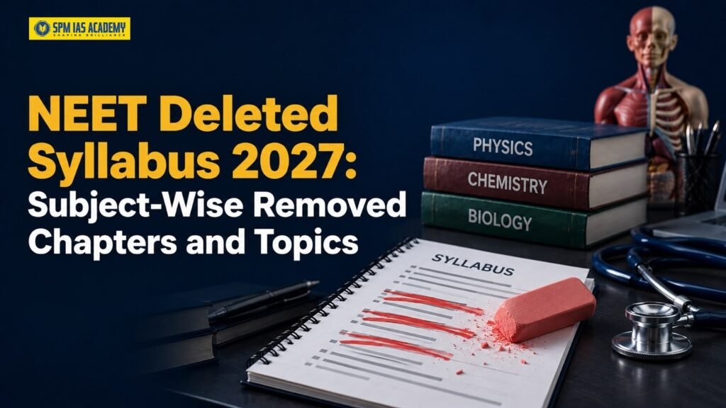 NEET Deleted Syllabus 2027