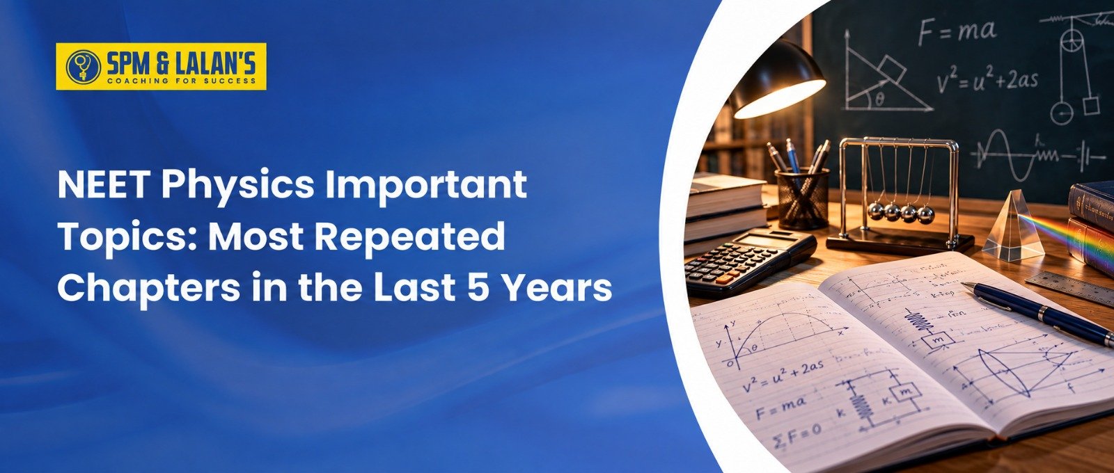NEET Physics Important Topics: Most Repeated Chapters in the Last 5 Years
